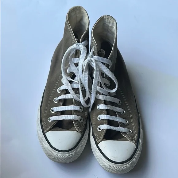 Converse Brown High-Top Sneakers Women’s size 9 - Picture 6 of 6